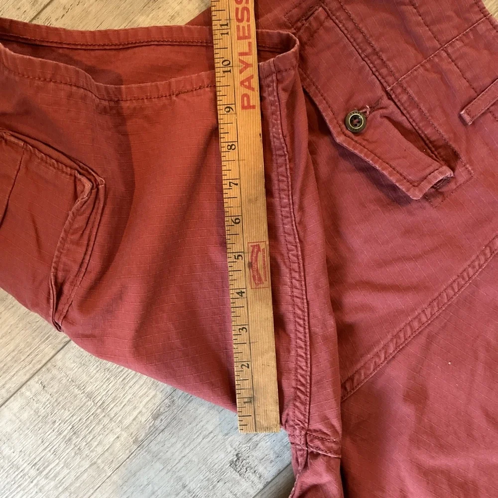 Levi's‎ Men's Cargo Shorts Size 33 Rust 100% Cotton Workwear Pockets